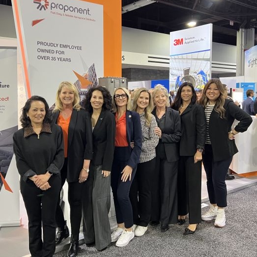 Members of WID Greater Los Angeles chapter pose for a photo